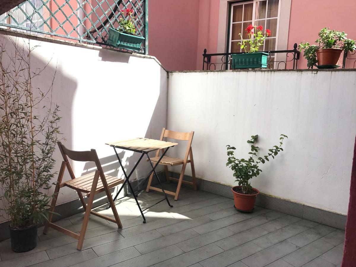 Sweet Apartment With Terrace In Central Lisabona Exterior foto